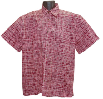 Retro Red  Hawaiian Aloha Shirt